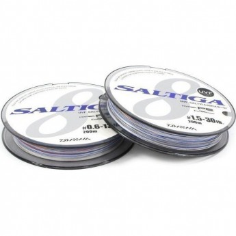Плетеная леска DAIWA UVF Saltiga 8 Braid + SI 0,8-16lb-200 7kg ( 200м )