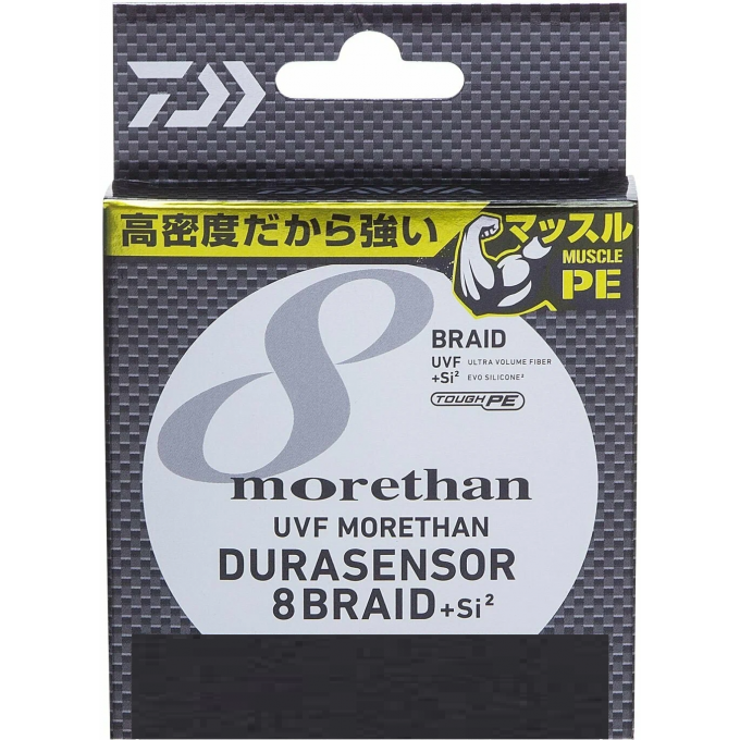 Леска DAIWA UVF MORETHAN DURASENSOR X8BRAID +SI2 1 -200 07303472 Леска DAIWA UVF MORETHAN DURASENSOR X8BRAID +SI2 1 -200 07303472